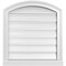 Ekena Millwork Arch Top Surface Mount PVC Gable Vent w/ 2"W x 2"P Brickmould Sill Frame, 22"W x 22"H GVPAR22X2203SN - alternate 1